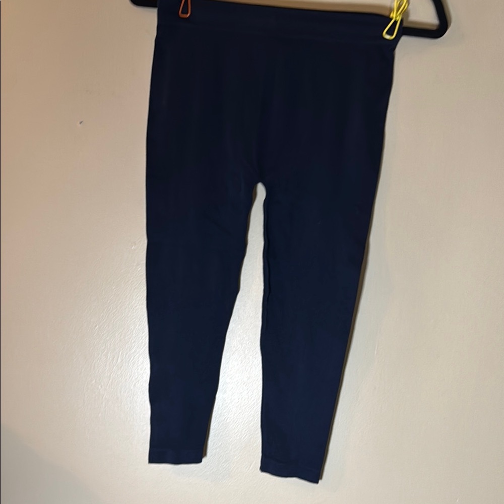 Mopas Blue Leggings Slim Fit Stretchy